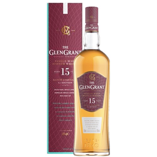 格蘭冠 15年批次強度單一麥芽威士忌Glen Grant 15 Year Old Batch Strength Single Malt Scotch Whisky 1000ml