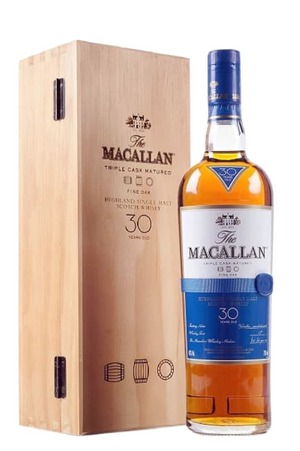 麥卡倫 30年 黃金三桶緞帶版 The Macallan 30yo Fine Oak Single Malt Scotch Whisky