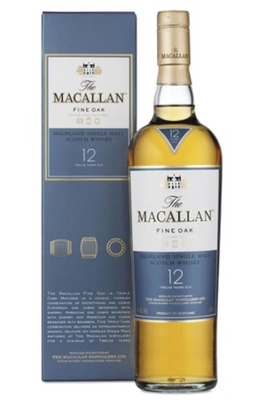 麥卡倫 12年 黃金三桶 舊版 曼妙瓶  Macallan 12yo Fne Oak