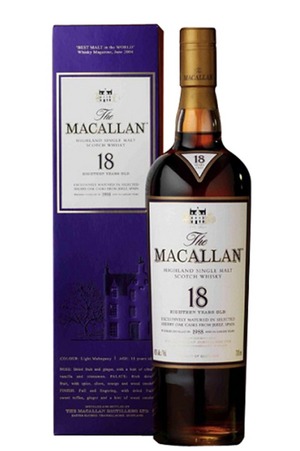 麥卡倫 18年 雪莉桶 曼妙瓶 1988 The Macallan 18yo Sherry 1988 Single Malt Scotch Whisky