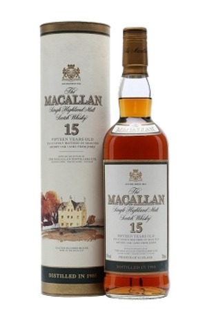 麥卡倫 15年 舊版圓瓶  Macallan 15yo Sherry Oak