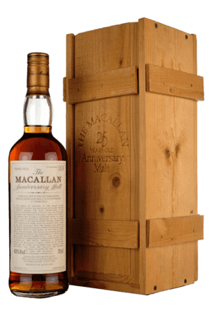 麥卡倫 25年雪莉桶 周年紀念版 圓桶木盒 The Macallan Anniversary Malt 25 Year Old 