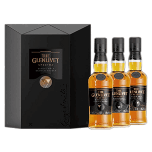 格蘭利威 酩光三重奏 (三入組) The Glenlivet Spectra Details Speyside Single Malt Scotch Whisk
