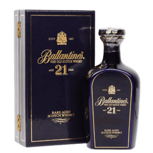 百齡罈21年 藍瓷瓶 Ballantine's 21 Years Blended Scotch Whisky