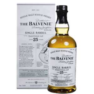 百富25年Single Barrel 原酒 The BALVENIE 25 Years SINGLE BARREL Single Malt Scotch Whisky