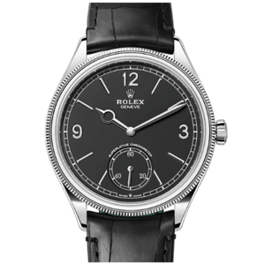高價收購 勞力士Rolex 1908腕錶18K白色黃金磨光款 型號 52509