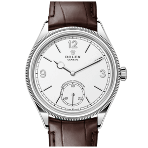 高價收購 勞力士Rolex 1908腕錶18K白色黃金磨光款 型號 52509-6