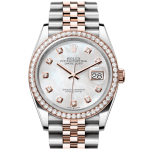 高價收購 勞力士Rolex Datejust腕錶鑽石永恒玫瑰金及蠔式鋼款 型號126281RBR-0009