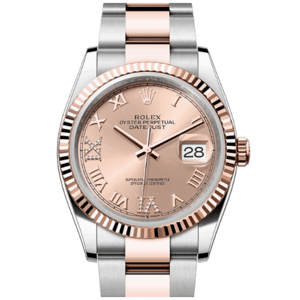 高價收購 勞力士Rolex Datejust腕錶永恒玫瑰金及蠔式鋼款 型號126231-0028