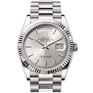 高價收購 勞力士Rolex Day-Date腕錶白色黃金蠔式款 型號128239-0005