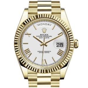 高價收購 勞力士Rolex Day-Date腕錶黃金蠔式款 型號228238-0042