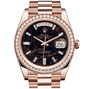 高價收購 勞力士Rolex Day-Date腕錶鑽石及永恒玫瑰金蠔式款 型號228345RBR-0016
