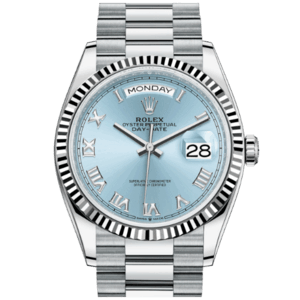 高價收購 勞力士Rolex Day-Date腕錶鉑金蠔式款 型號128236-0008