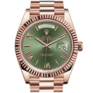 高價收購 勞力士Rolex Day-Date腕錶永恒玫瑰金蠔式款 型號228235-0025