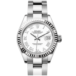 高價收購 勞力士 ROLEX LADY-DATEJUST腕錶白色黃金及蠔式鋼款 型號279174-0020