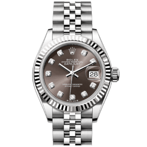 高價收購 勞力士 ROLEX LADY-DATEJUST腕錶白色黃金及蠔式鋼款 型號279174-0015