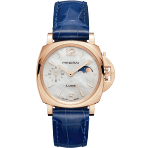 高價收購 Panerai沛納海 Luminor Due Luna Goldtech™腕錶 PAM01181 - 38毫米