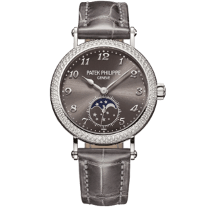 高價收購 PATEK PHILIPPE百達翡麗 複雜功能時計 女裝月相顯示腕錶 2023年東京限量版 7121.200G-010