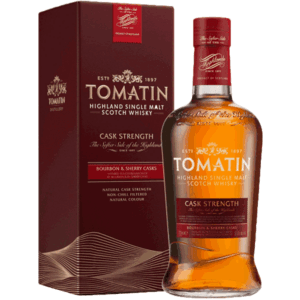 湯瑪丁 原酒強度 單一麥芽蘇格蘭威士忌 Tomatin Cask Strength Bourbon & Sherry Oak Highland single malt Scotch Whisky 