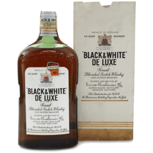 黑白狗 De Luxe 1940s 蘇格蘭調和威士忌 Black & White  De Luxe 1940s Blended Scotch Whisky