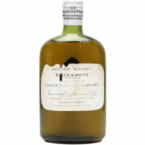 黑白狗 1930s 蘇格蘭調和威士忌 Black & White 1930s Special Blend of Buchanan's Choice Old Scotch Whisky