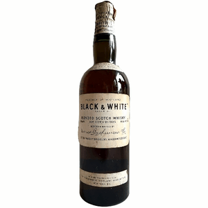 黑白狗 1938 蘇格蘭調和威士忌 Black & White 1938 Blended Scotch Whisky