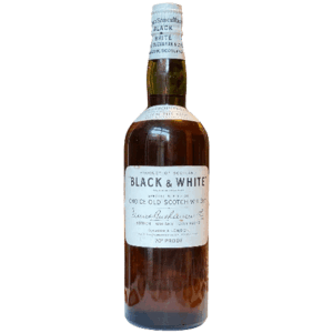 黑白狗 1950s 褐瓶 蘇格蘭調和威士忌 Black & White 1950s Special Blend of Choice Old Scotch Whisky