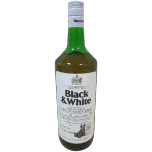 黑白狗 1960s 蘇格蘭調和威士忌 Black & White 1960s Buchanan's Choice Old Scotch Whisky