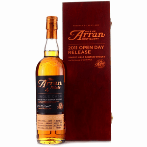  艾倫 1995 15年 波本桶 單一麥芽蘇格蘭威士忌 Arran 1995 15YO Bourbon Cask Open Day 2011 Release Single Malt Scotch Whisky