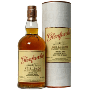 格蘭花格 £511.19s. 0d家族紀念酒單一麥芽威士忌Glenfarclas £511.19s. 0d Family Reserve Single Malt Scotch Whisky