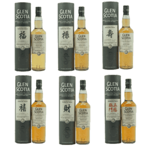 格蘭帝 吉祥話單桶原酒系列(福、祿、壽、禧、財、五福臨門)The Glen Scotia Single Malt Whisky