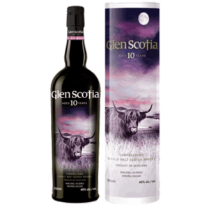 格蘭帝 10年單一麥芽威士忌(鐵盒)Glen Scotia 10 Year Old Single Malt Scotch Whisky