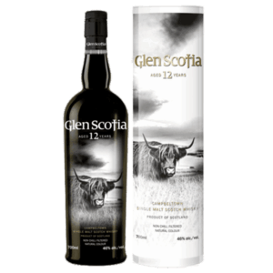 格蘭帝 12年單一麥芽威士忌(鐵盒)Glen Scotia 12Year Old Single Malt Scotch Whisky