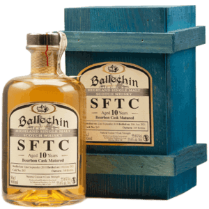 艾德多爾 SFTC桶裝強度10年 波本桶單桶原酒單一麥芽威士忌Edradour Distillery Ballechin Aged 10 Years bourbon Cask Single Malt Scotch Whisky