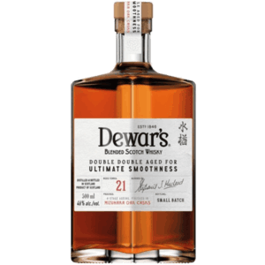 帝王 21年水猶桶(四重陳釀限量版)Dewar's Double Double 21 Year Old MIZUNARA OAK CASK FINISH Scotch Whisky