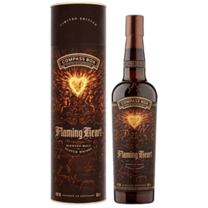 威海指南針 烈火情人第六版純麥威士忌 Compass Box Flaming Heart Edition 6 Blended Malt Scotch Whisky