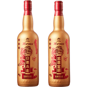 38度金門高粱酒 新春特仕版－日進斗金、鴻運當頭