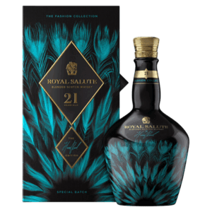 皇家禮炮 21年 新奢時尚系列第三代 電翠藍羽 Royal Salute 21 Year Old The Harris Reed Limited Edition Scotch Whisky