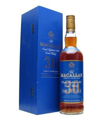 【威士忌】麥卡倫30年(藍木盒)收購價格