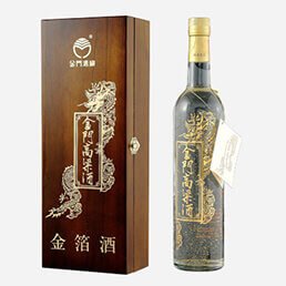 金門高粱酒(金箔酒)_2011年(外盒)_金門_750毫升_56度::【老酒仙南部