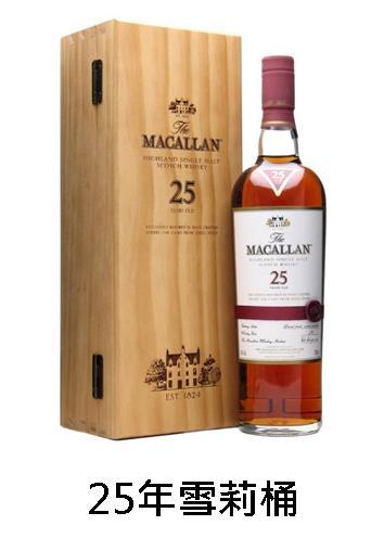 【威士忌】麥卡倫25年(腰帶版) 【威士忌】麥卡倫25年(腰帶版)