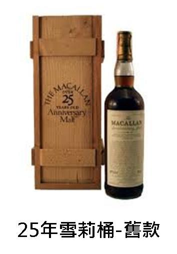 【威士忌】麥卡倫25年(原木盒)