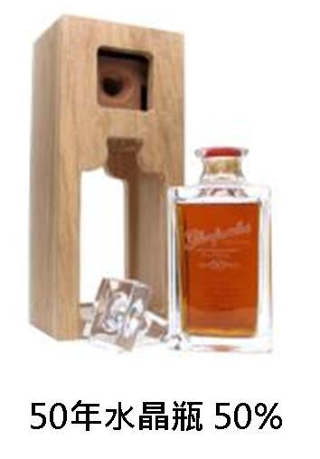 【威士忌】格蘭花格 50年 水晶瓶