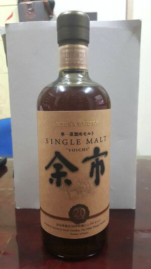 日本威士忌 余市 20年 老酒收購 日本威士忌 余市 20年 老酒收購