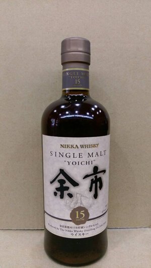 日本威士忌 余市 15年 老酒收購