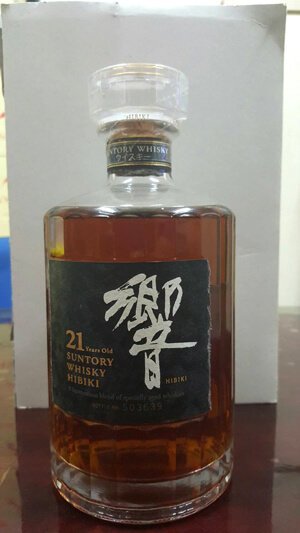 日本威士忌 響 21年 老酒收購 日本威士忌 響 21年 老酒收購