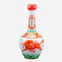金門高粱酒(紅色駿馬圖)春節紀念酒_79年_金門_600毫升_58度 金門高粱酒(紅色駿馬圖)春節紀念酒_79年_金門_600毫升_58度