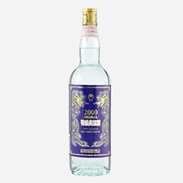 藍金龍高粱酒_89年_金門_750毫升_58度