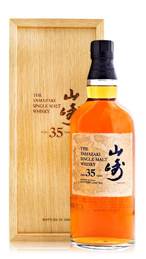 日本威士忌 山崎35年 老酒收購