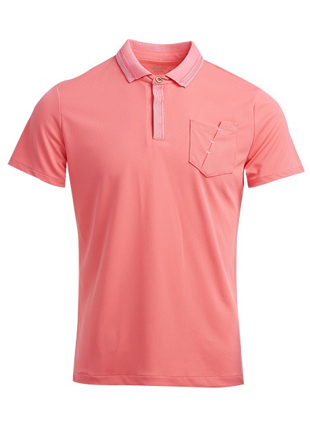 吸濕抗菌造型口袋POLO衫-男